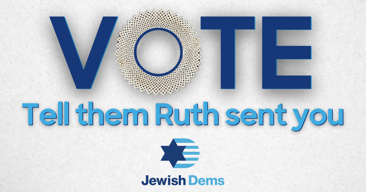 Tell Them Ruth Sent You Vote Garden Flag Election 2024 Flags